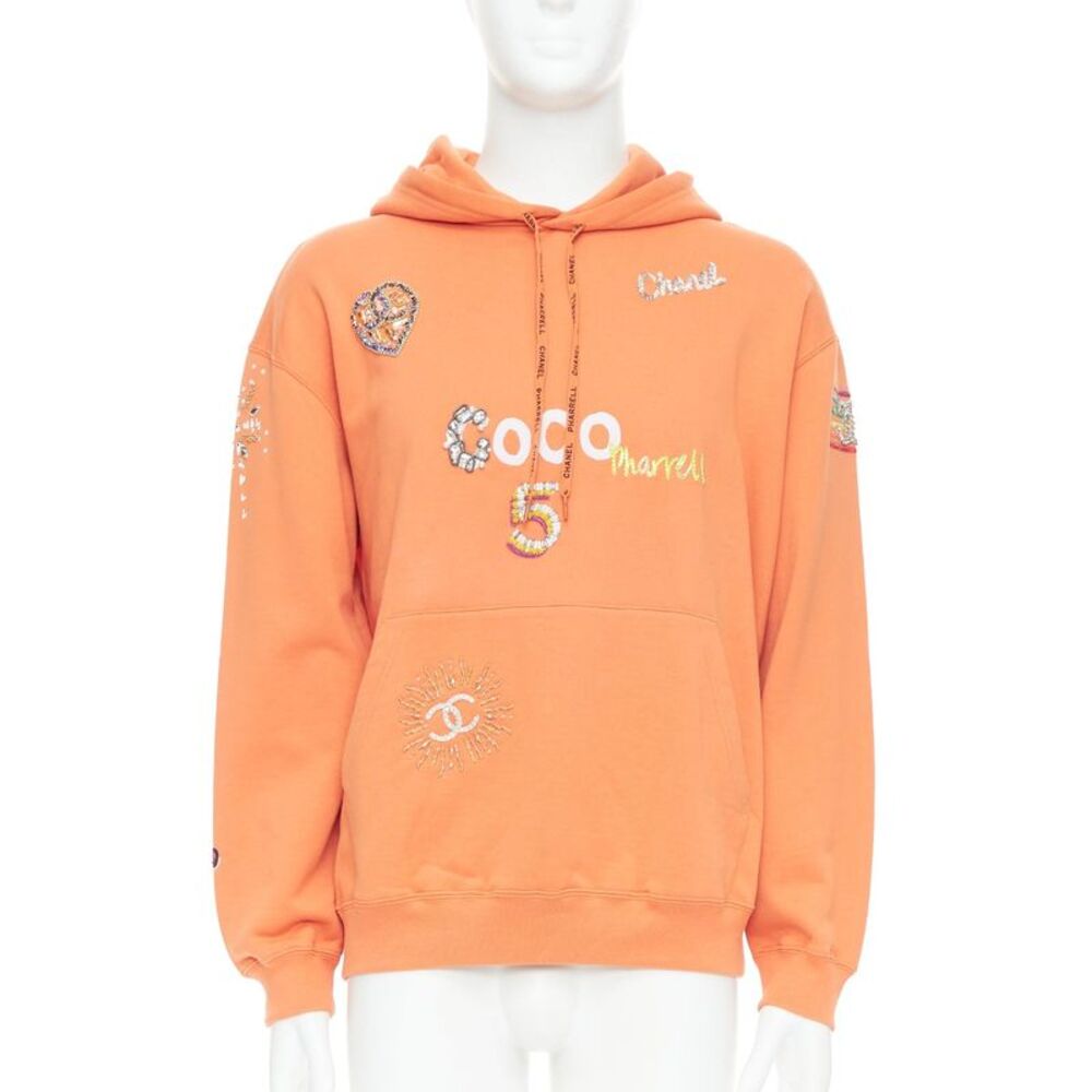 Chanel Crystal Embroidered Hoodie